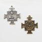 1093 - Medal/Cross - Eucharist, Sacred Heart