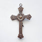 1516 – CRUCIFIX, 2 sided with Sacred Heart and Beautiful Details 2"