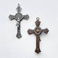 1516 – CRUCIFIX, 2 sided with Sacred Heart and Beautiful Details 2"