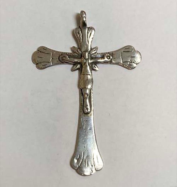 040 - Crucifix, Large 19C Latin America