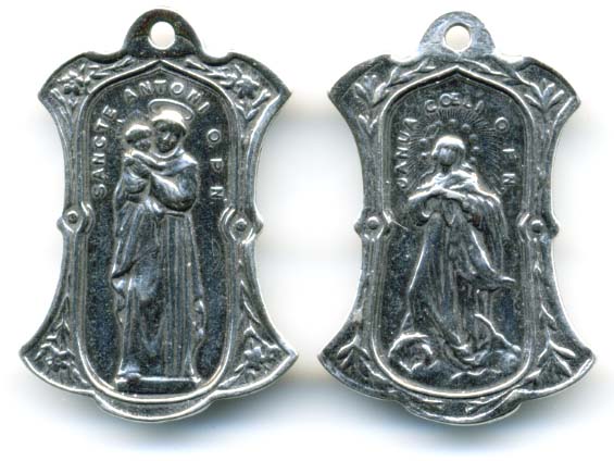 099 - Medal - St. Anthony/Mary