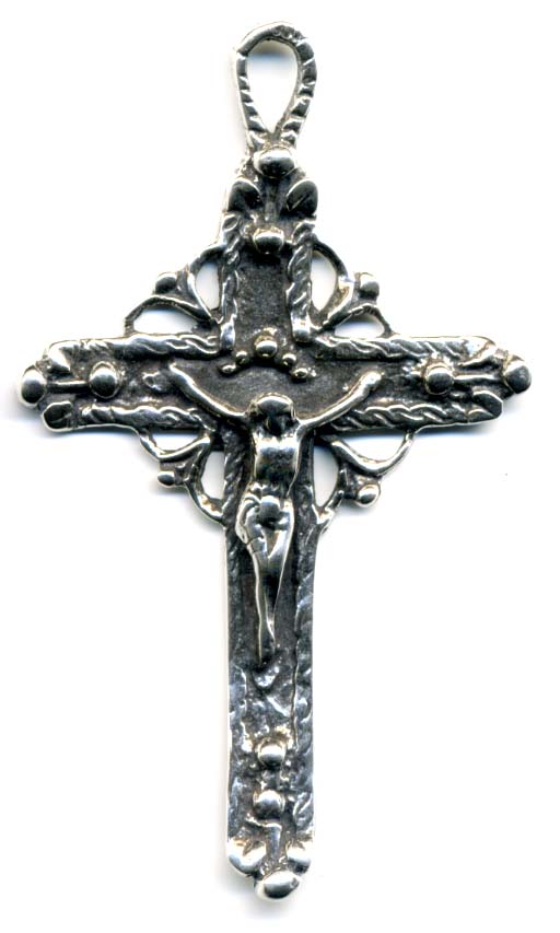 1002 - Crucifix - Latin America 19C