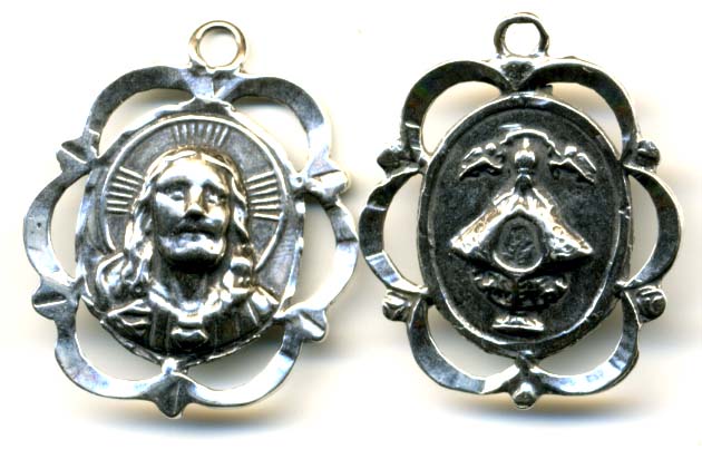 1008 - Medal - Face of Jesus - Infant of Prague