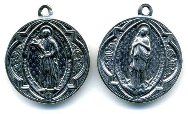 1010 - Medal - Saint Aloysius Gonzaga