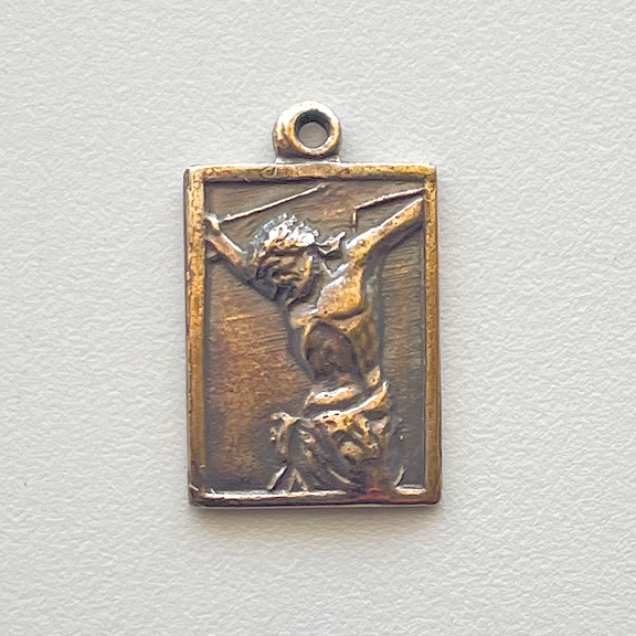 1012 - Medal - Santisimo Cristo - 3/4"