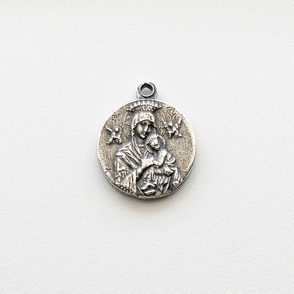 1013- MEDAL - St. Gerarde/Our Lady of Good Help-- 5/8"