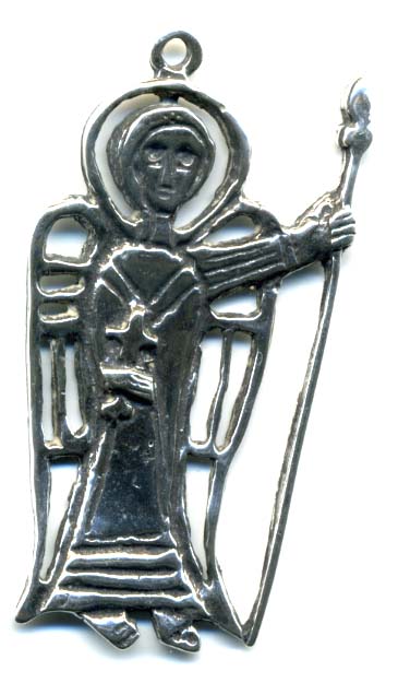 1052 - Medal - St. Gabriel - Figural