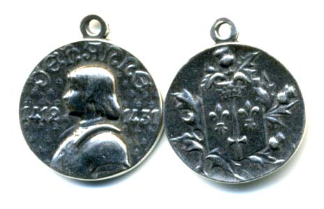 1076 - Medal - Joan of Arc