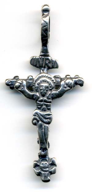 1108 - Crucifix - Child's - 18C