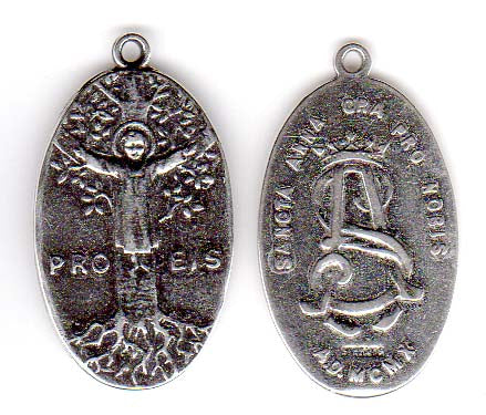 1157 - Medal - Sancta Anna