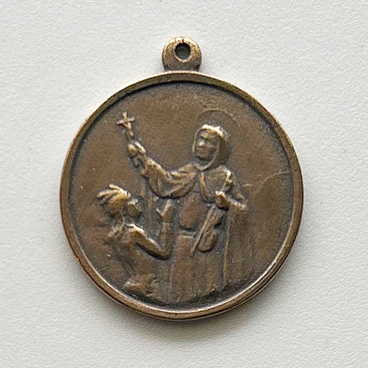 1184 - Medal - Blessing the Indians, St. Francis Solano