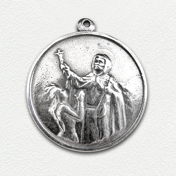 1184 - Medal - Blessing the Indians, St. Francis Solano