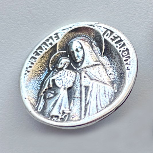 1186 - BUTTON - Our Lady of the Road - 3/4”