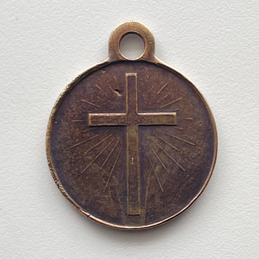 1232 - Medal - God is our Refuge - 1"