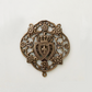 1263 - Center - Ornate Twin Hearts