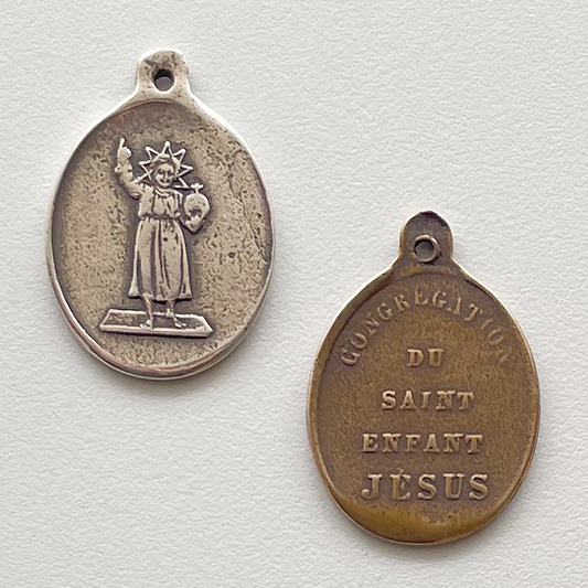 1274 - MEDAL, Child Jesus 15/16"