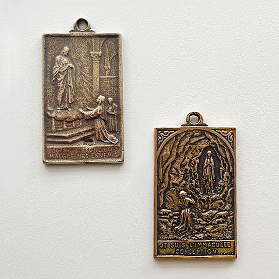 1281 - MEDAL, Immaculate Conception - "I will reign despite my enemies" - 1 ½"