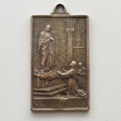1281 - MEDAL, Immaculate Conception - "I will reign despite my enemies" - 1 ½"