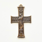 1287 -Cross, Art Nouveau St. Francis/Benediction