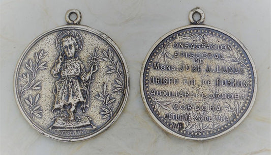 1355 MEDAL, Child,  Jesus - Charming - Large