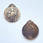 1459- MEDAL, CHARM - Guardian Angel with Youth/Lily