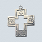 1505 SOUTHWEST/CROSS - Beautiful with stamps and cut-out Cross within a Cross