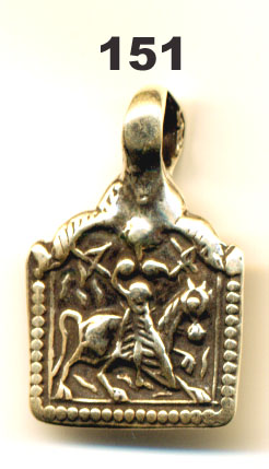 151 - Pendant/Amulet, Square, India