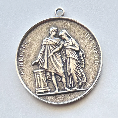 1583M MEDAL, Marriage - Fidelity,  1-3/8”