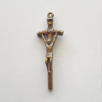 240 - Crucifix, Gothic 1 3/4" long