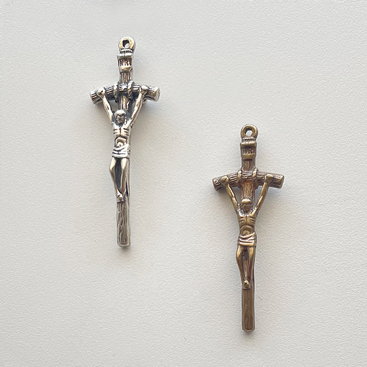 240 - Crucifix, Gothic 1 3/4" long