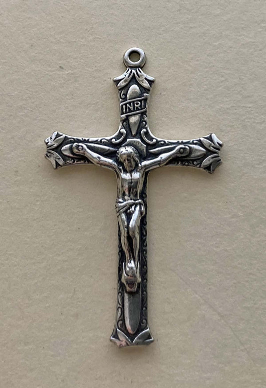 243 - Crucifix with Leaves
