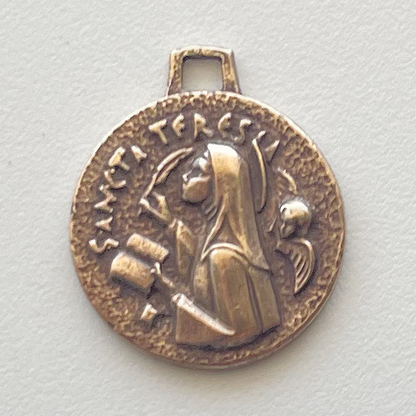 295 M - Medal, St. Teresa of Avila