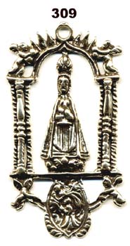 309 - Medal, Madonna w/Angel