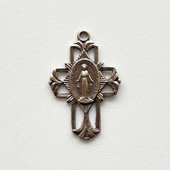 333 - Medal, Mary/Cross