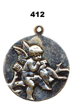 412 - Pendant, Cupid's Love Letter