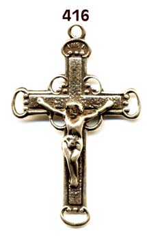 416 - Crucifix, Openwork, Small