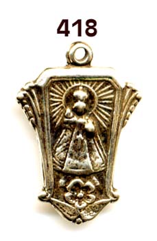 418 - Medal, Infant of Prague