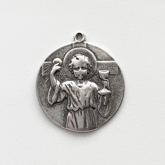 428 - Medal, Young Jesus with Eucharist