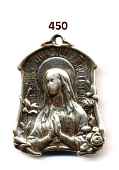 450 - Medal, Antique Lourdes, France