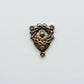 454 - Center, Heart with Crown of Thorns