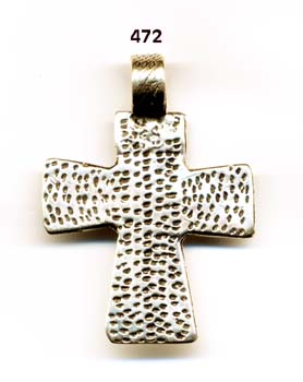 472 - Cross, Textured, Old Coptic 19C