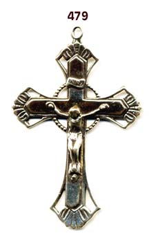 479 - Crucifix, Flared Openwork