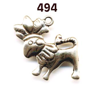 494 - Charm, Little Festive Dog, Peru