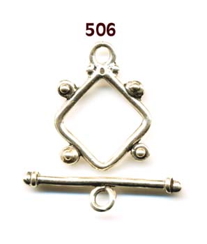 506 - Clasp, Toggle, Diamond