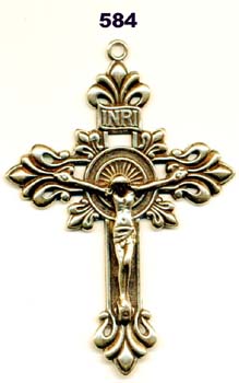 584 - Crucifix, Baroque