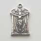 634 - Medal, Crucifix, Draped 7/8"