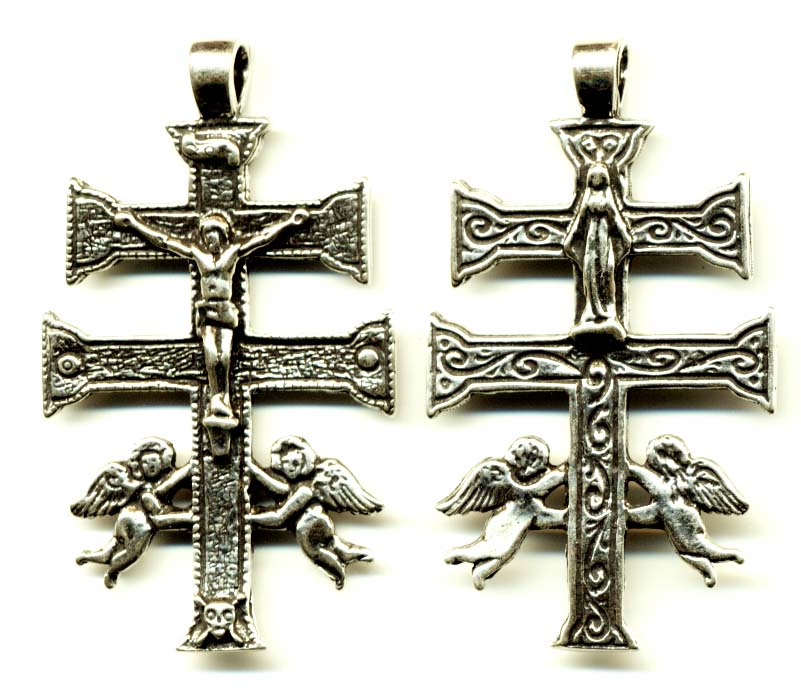 656 - Crucifix, Old Caravaca, Spain 19C