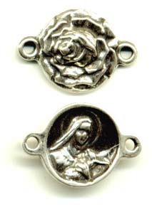699 - Link, Rose w/St. Theresa, 2 sided