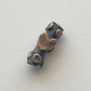 710 - Bead, Tube, Hearts, Chunky - 1/2"