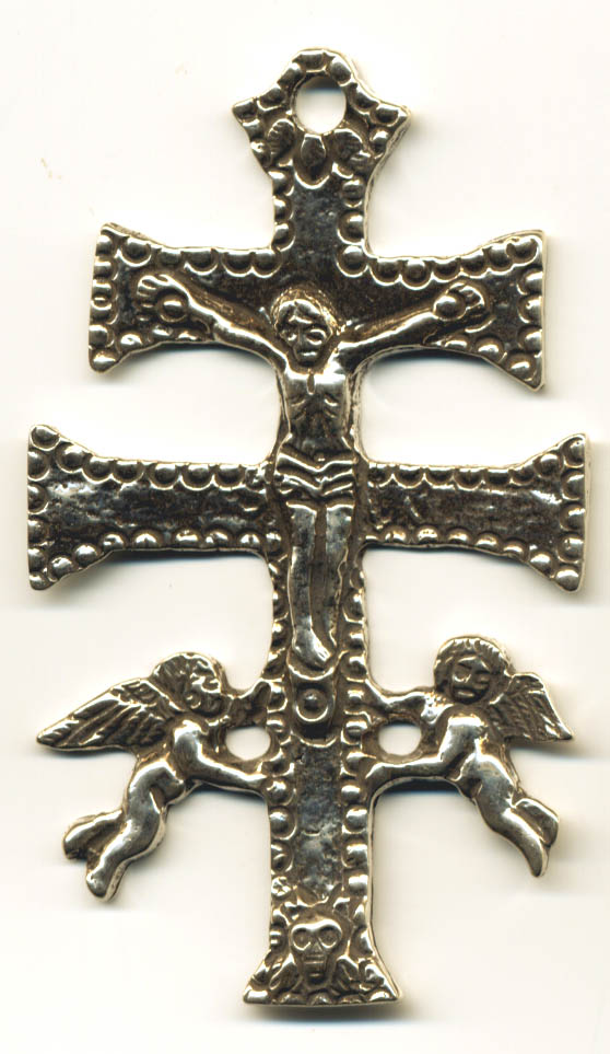 733 - Crucifix - Large Caravaca 18C
